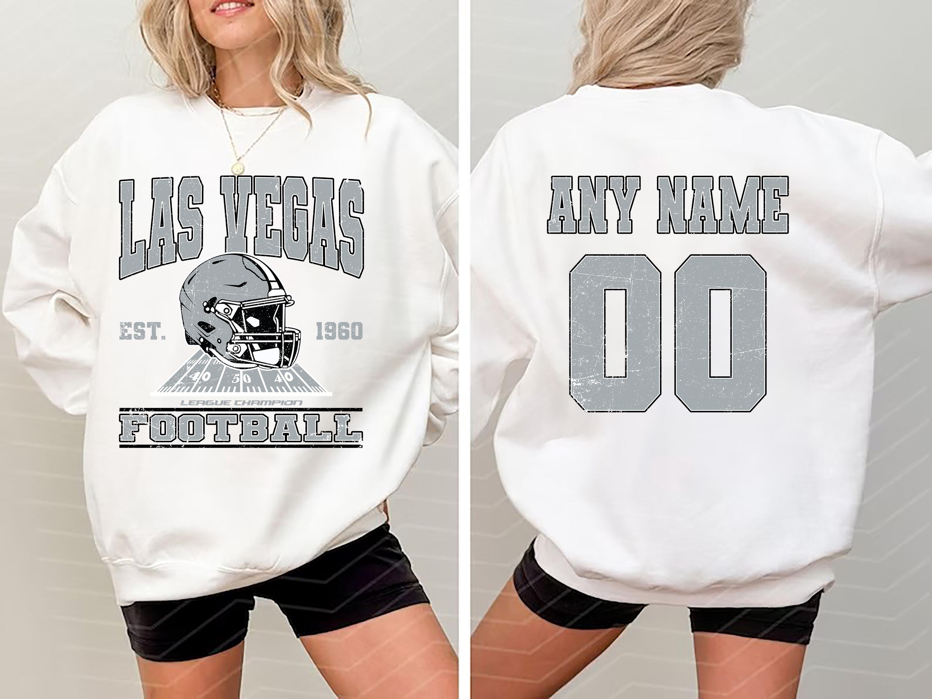 Discover Personalized Las Vegas Football Sweatshirts, Gift for Football Fan