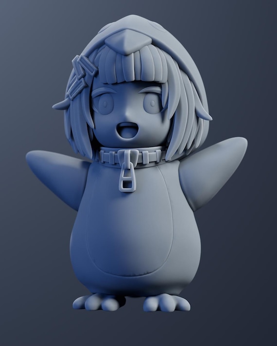 Gugugaga Meme Inspired Figurine, STL Files for 3d Printing - Etsy