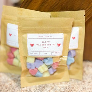 Valentine’s Day Heart Wax Melts - Candle Wax Melts - Heart Candle Melts - Valentine’s Day Gift
