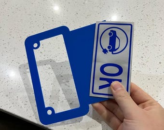 BC HOV OK Aufkleberhalter