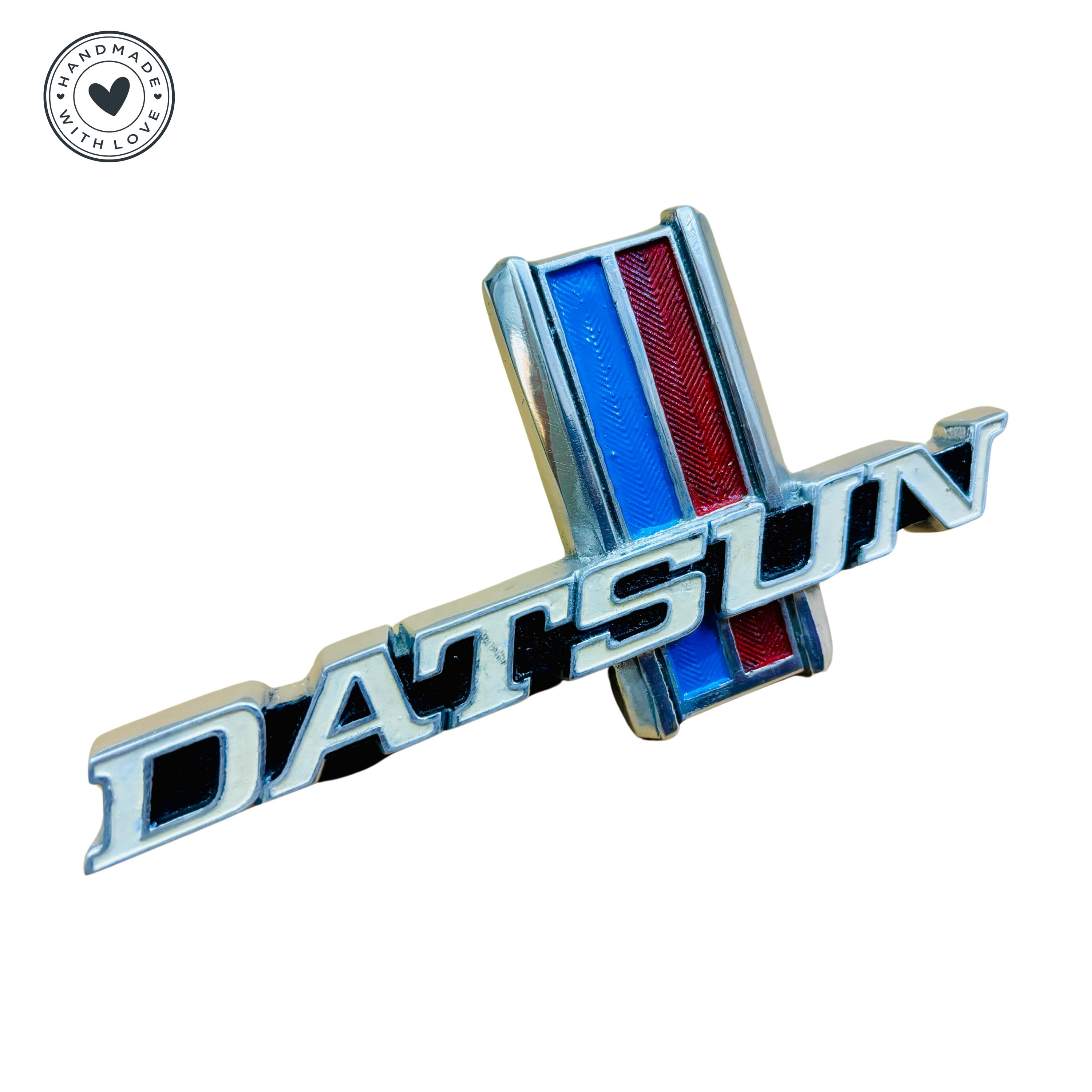Datsun 620 J13 Pick-up 1500 Grille Emblem Badge Handmade Vintage 