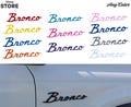Bronco Fender Badge Emblems: 3D Acrylic Decals for Ford Trucks product logo