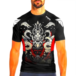 Custom BJJ Rash Guard | MMA | Jiu Jitsu | Wrestling | Training & Performance Wear | Available in All Sizes and Colors | Free Shipping