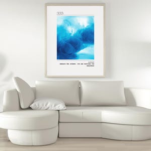 333 Angel Number Poster | Printable Spiritual Décor | Digital Download | Support & Guardian Angel Quote | Manifestation Art | Affirmations