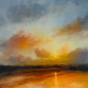 oil painting, landscape, painting, art, nature