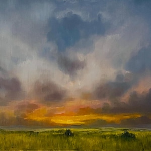 oil painting, landscape, painting, art, nature