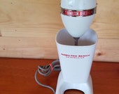 Vintage Hamilton Beach Milkshake Drink Mixer Model 51 Original Plastic Cup