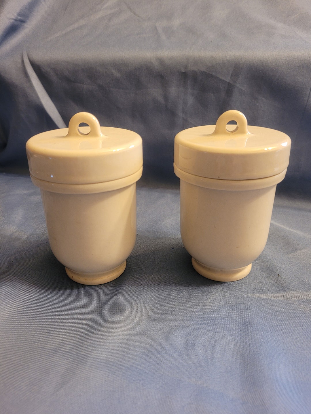 Vintage Original Kitchener Egg Cup English Ironstone Pottery Egg