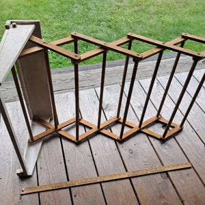 Antique Folding Rack - Etsy