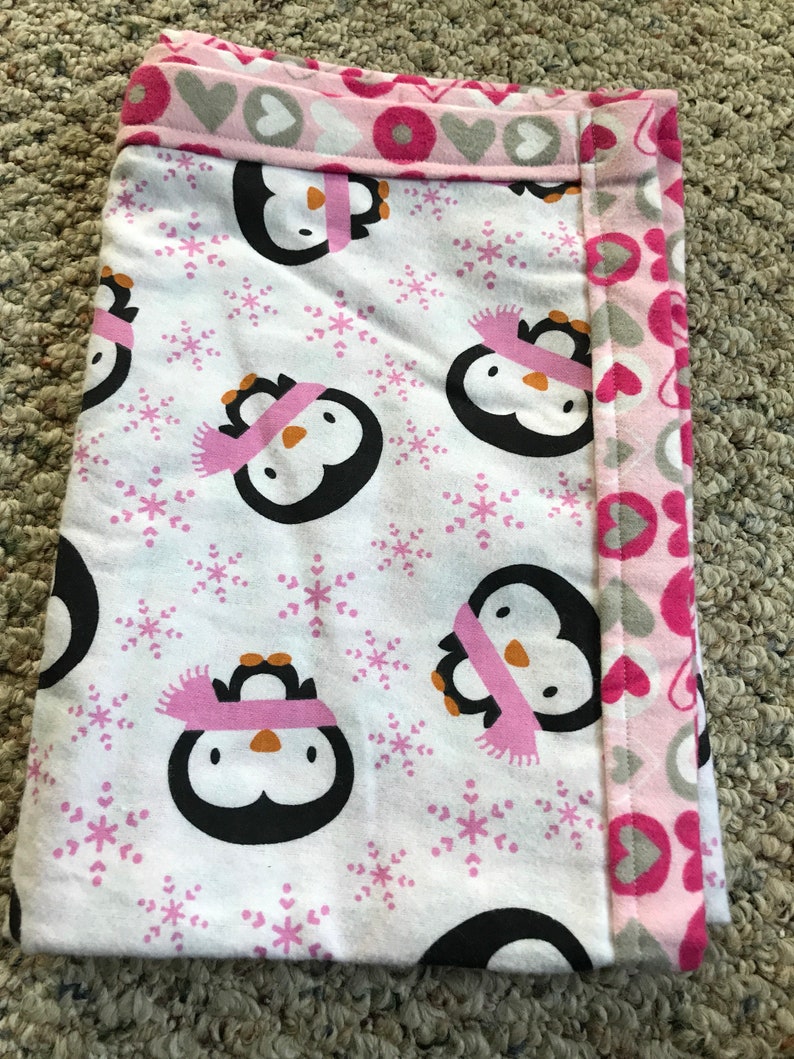 double sided baby blanket