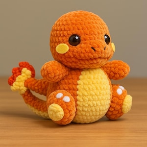 Patrones de crochet de anime hechos a mano, dibujos animados de crochet, producto terminado, personaje hecho a mano de crochet, regalo para niños