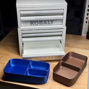 Kobalt Mini-Baukasten Organizer - Wunschfarben! - 3 Stile