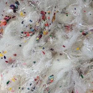 TURKISH DELIGHT Eucalyptus Crimp Sparkle Cotton Fiber Art Cloud Texture 2 oz 画像 2