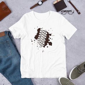 Mud Tracks - Unisex t-shirt