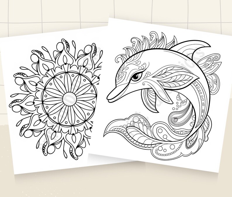 Mandela Adult Coloring