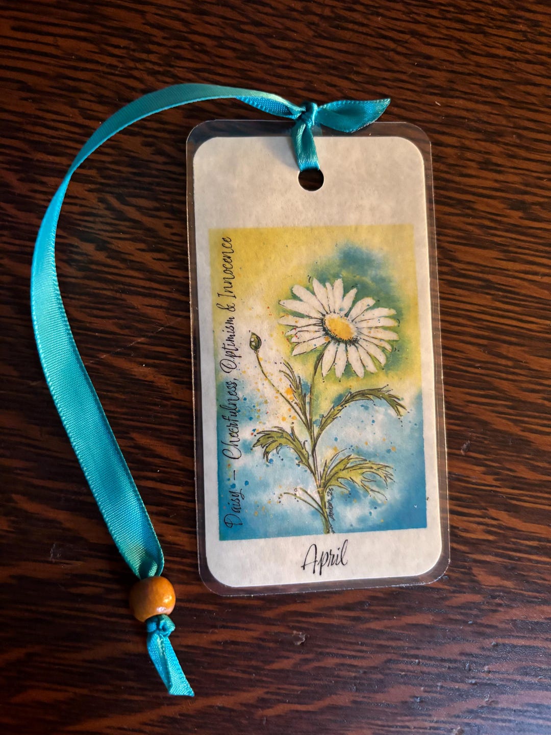 Daisy is the Birth Flower of April. This Bookmark is Perfect to Add to ...