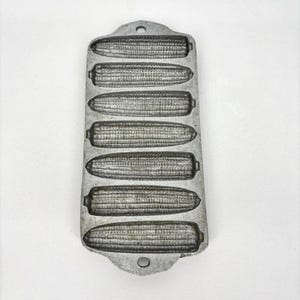 Vintage Wagner Ware Junior Krusty Korn Kobs Corn Cast Iron Bread Pan image 2