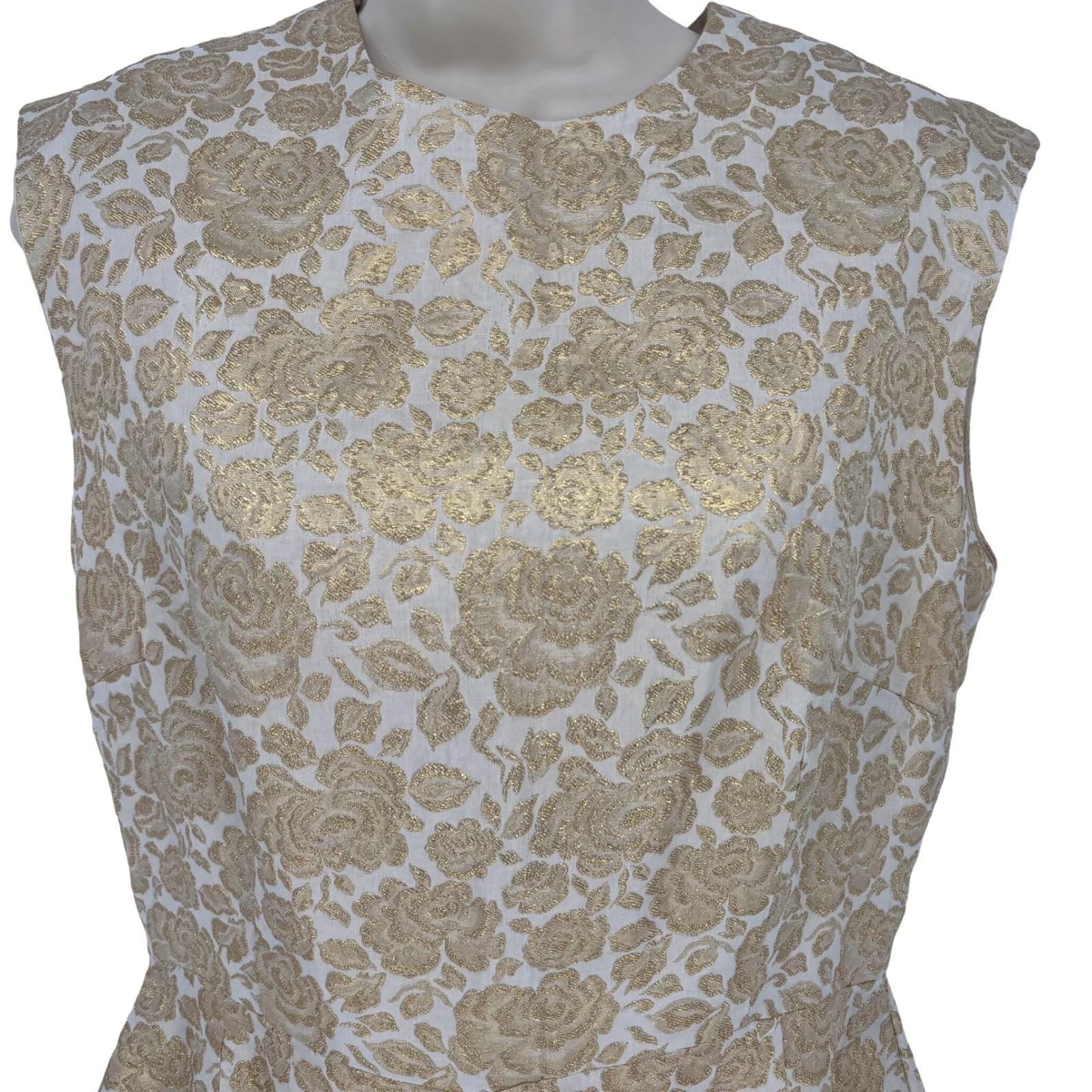 Gold Pencil Dress - Etsy