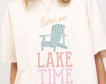 Lake Time T-Shirt, Summer Vibes Tee