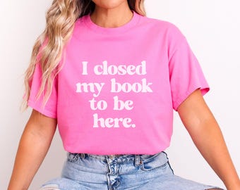 Book Lover T-Shirt: Funny Reading Tee, Booktok Gift