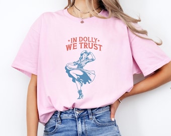 Vintage Dolly Parton T-Shirt, Cowgirl Fan Tee
