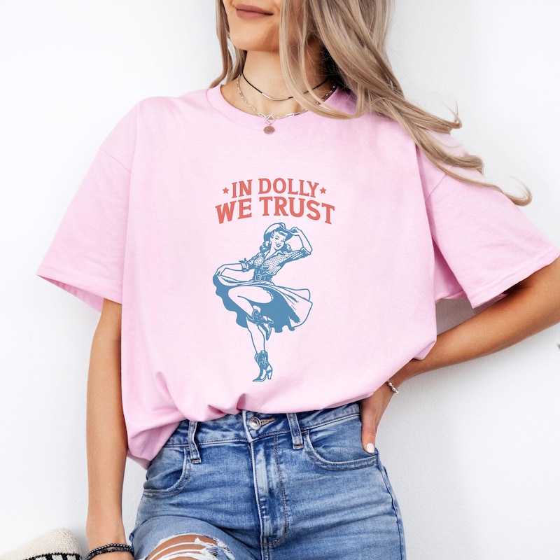 Cowgirl Dolly Graphic Tee main image 1