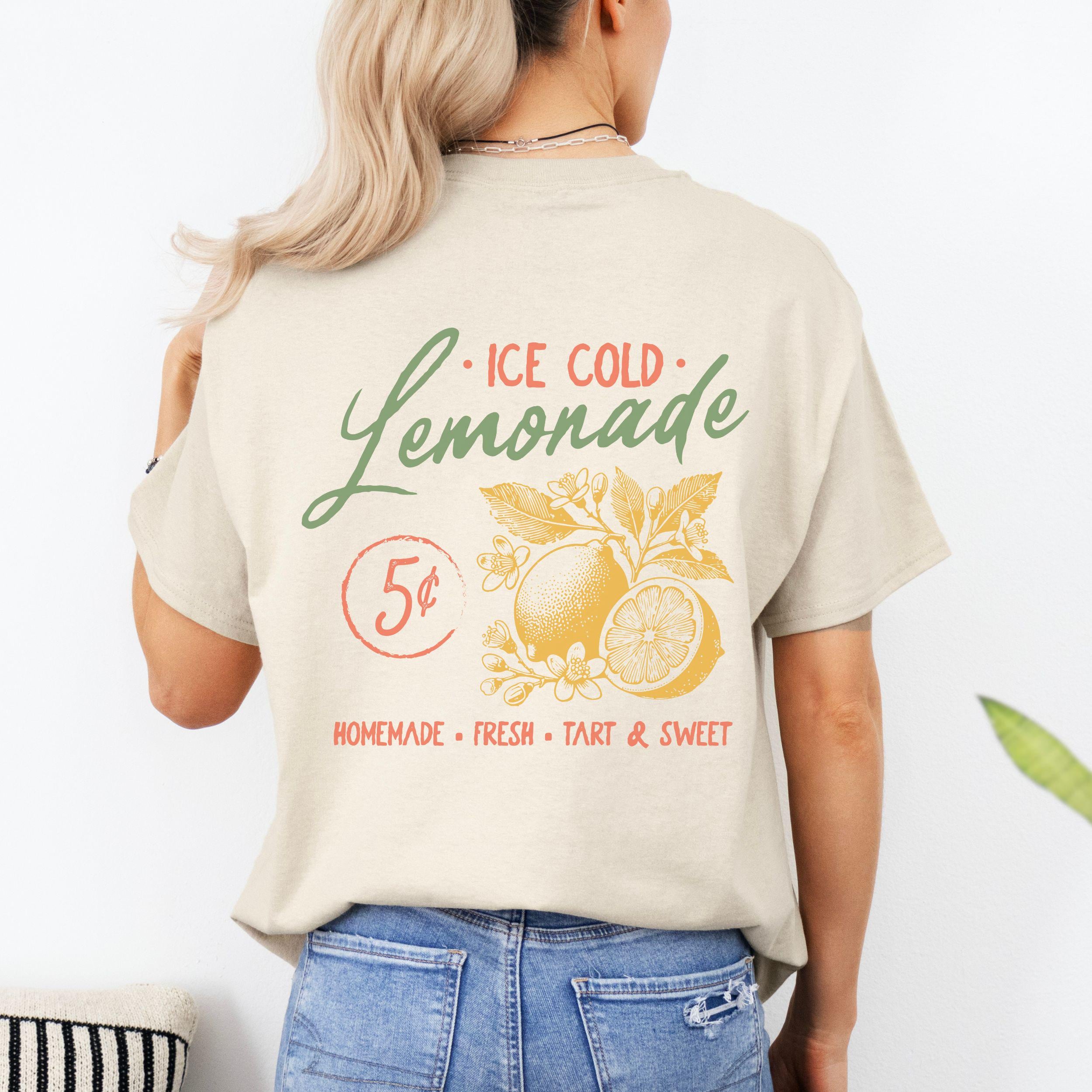 Lemonade Stand Tshirt Cute Gift for Her Birthday Gift Farmers Market Tee Cute Farm Farm Stand Shirt Vintage Summer tshirt Lemonade tee