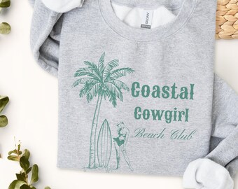 Sudadera vaquera costera, jersey California Beach Club