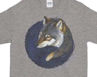 Lupo Corvo Abbraccio T-Shirt