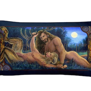Cernunnos Pan Gay Lovers Premium Pillow