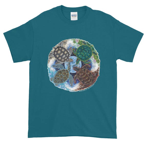 Turtle Totem Earth Guardian T-shirt | Etsy