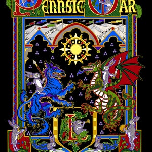 Pennsic War 50 SCA Commemorative Unisex tee