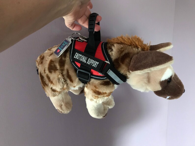 Emotional Support Hyena Stuffed Animal Toy | Etsy