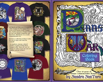 Pennsic War SCA Coloring Book
