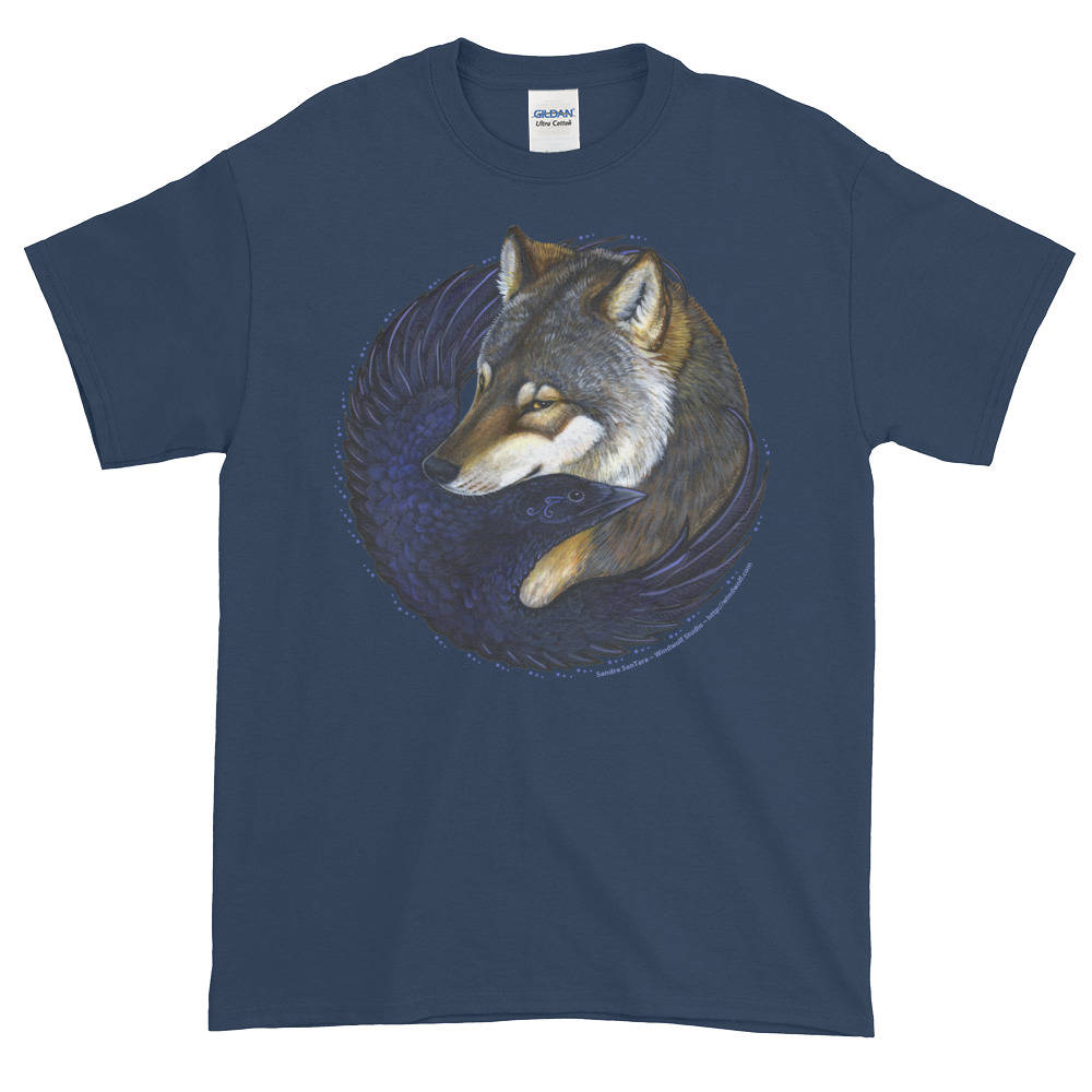 Wolf and Crow Long Sleeve T Shirt