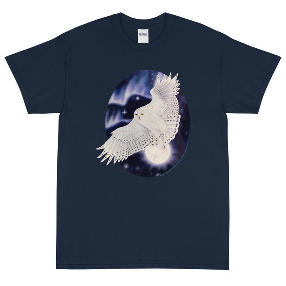 Snowy Owl T-Shirt - Snowy Owl In Flight T-Shirt Snowy Owl T-Shirt - Snowy Owl In Flight T-Shirt