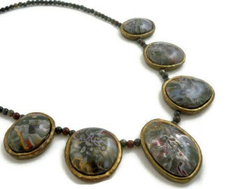 Stoney chunky necklace lightweight