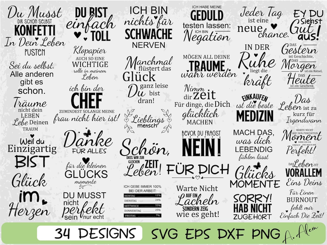 Positive Vibes Spruche Deutsch