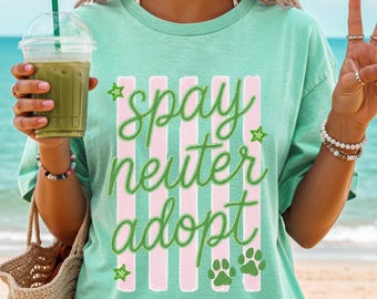 Spay And Neuter Clinic Shirt, Pet Rescue Group Shirt, Adopt Shelter Dogs T-Shirt, Dog Shelter Volunteer Gift, Pet Foster Gift