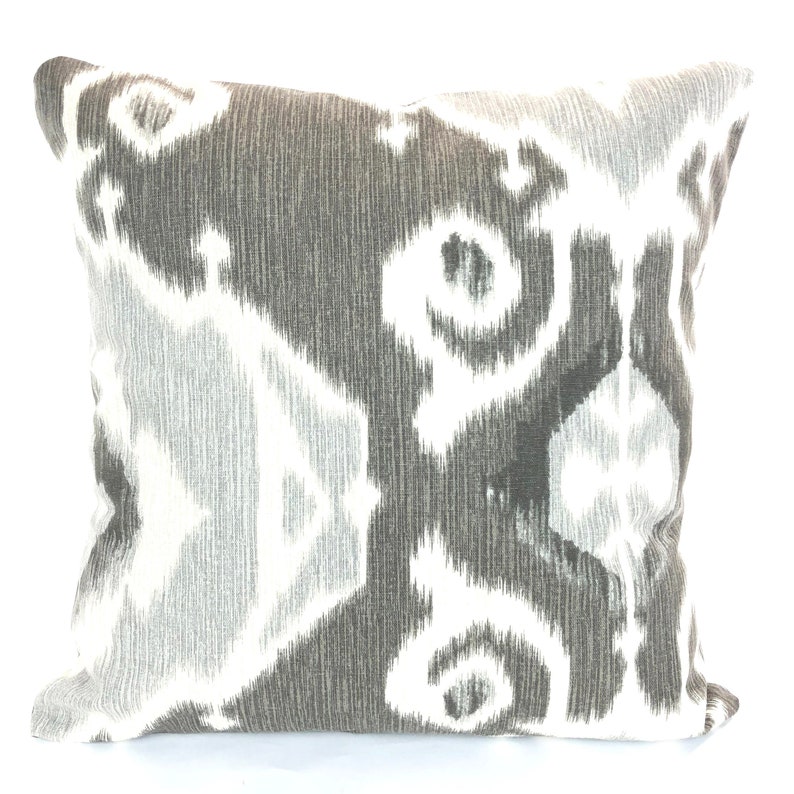 grey cream cushions