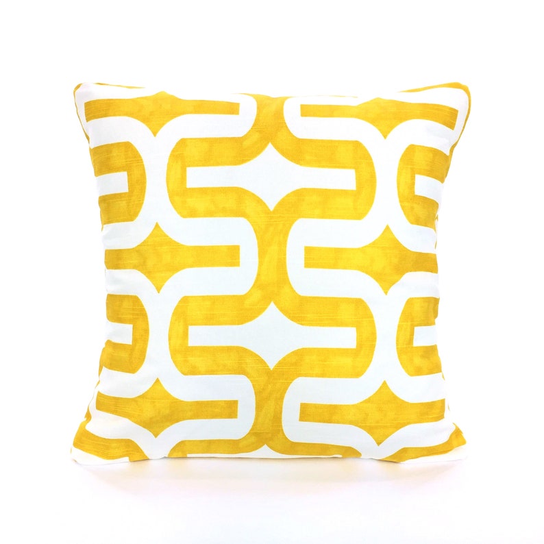 yellow throw pillows clearance