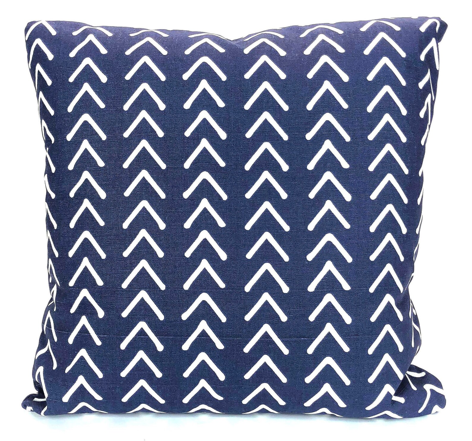 Indigo Navy White Pillow Covers Decorative Throw Pillows Etsy