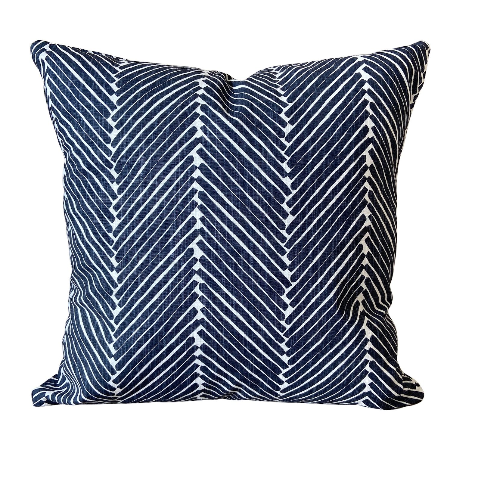 Navy Blue White Pillow Covers Blue Decorative Throw Pillow Navy Blue