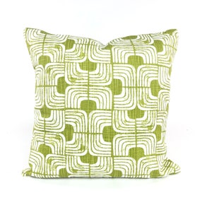 Green Pillow Covers Green Pillow Covers Decorative Throw Pillow Lime Green White Chartreuse Couch Bedroom Pillows Mix & Match Various Sizes image 5