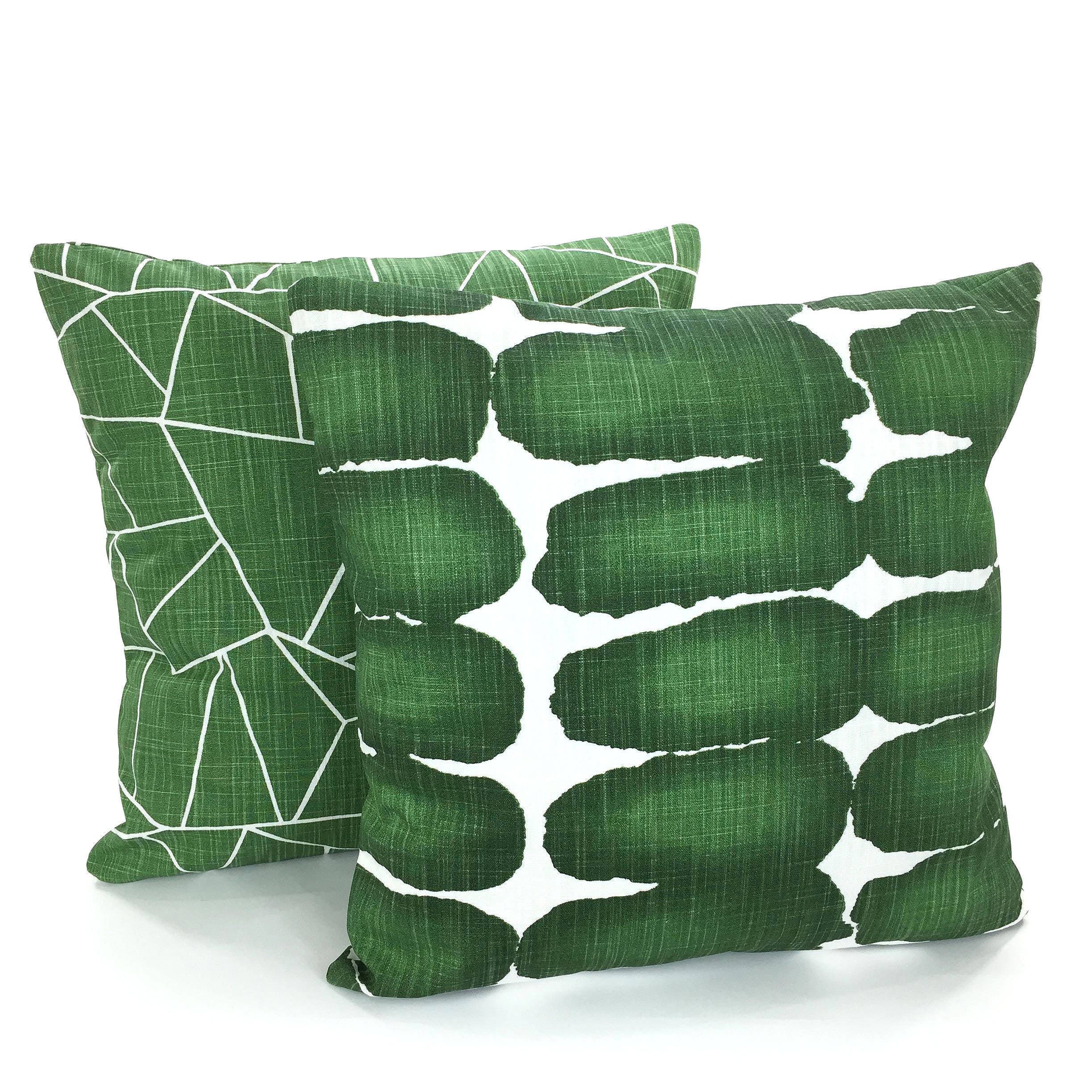 Green Throw Pillow Covers Decorative Pillows Cushions Pine Etsy