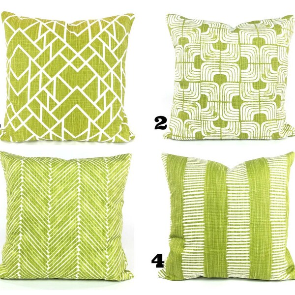 Chartreuse Throw Pillows Etsy