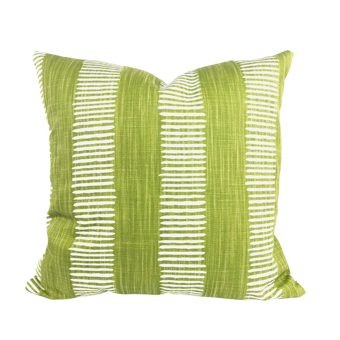 Lime Green White Geometric Pillow Covers Chartreuse Cushions Decorative