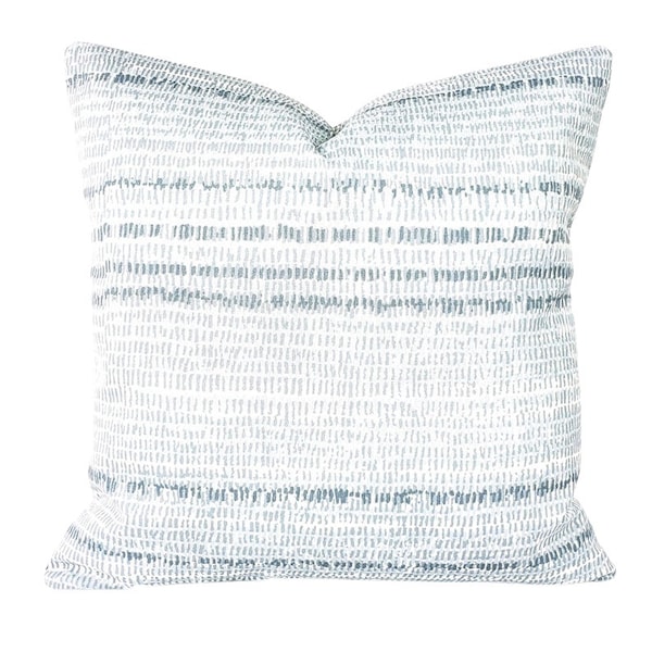 Blue Outdoor Pillow Etsy