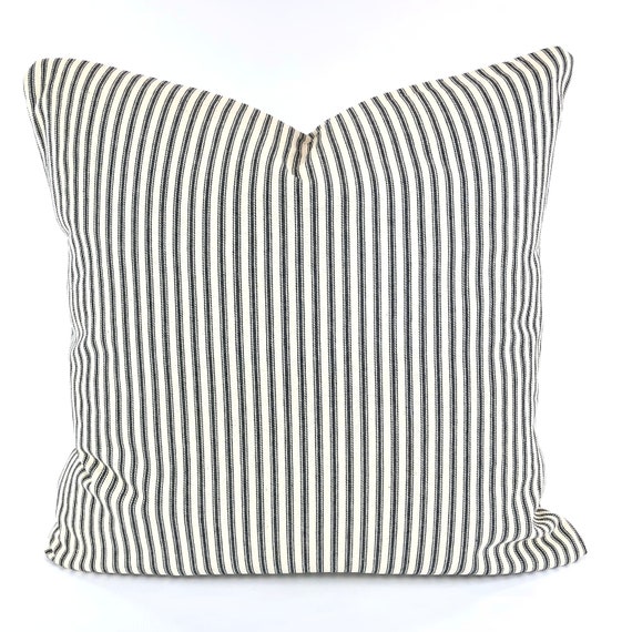 Black and cream decorative pillows sale