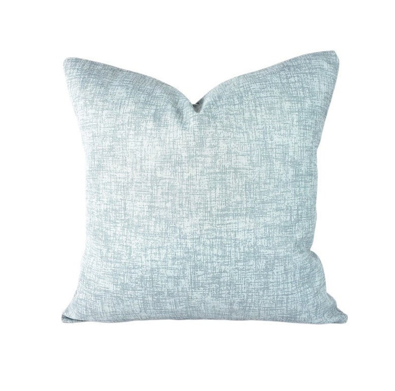 OUTDOOR Light Blue Pillow Covers Throw Pillows Outdoor Etsy